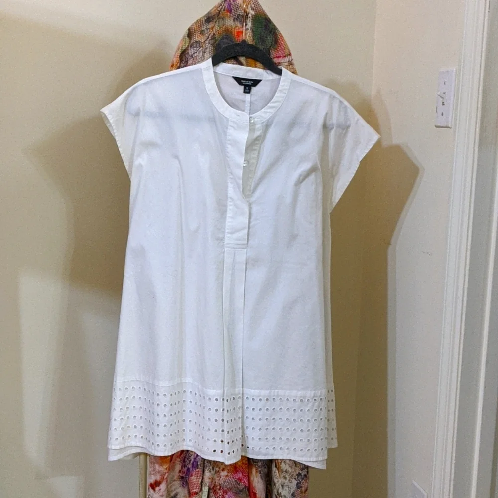 Tunic Summer Short-Sleeve Simply Vera Vera Wang Dress